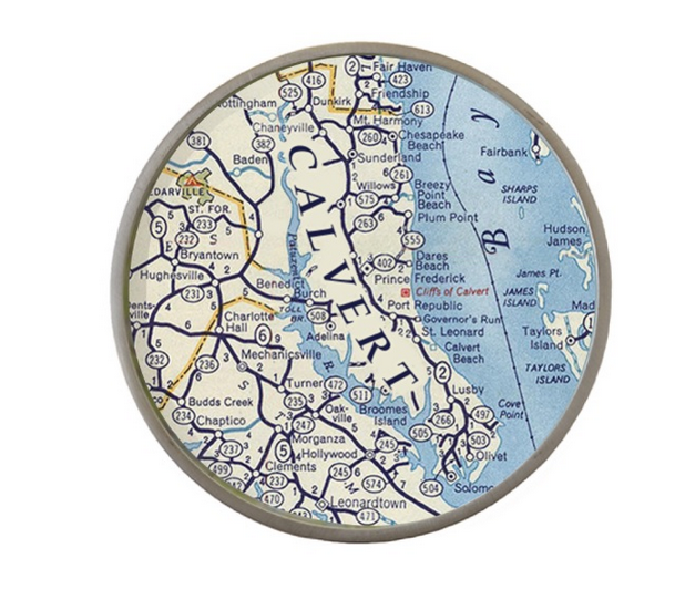 Calvert County Bracelet Charm