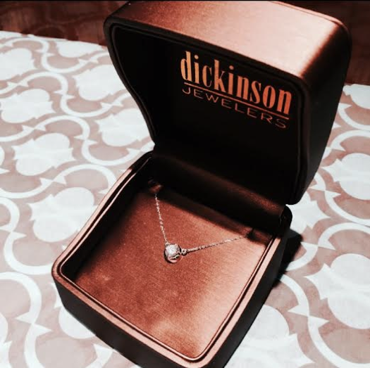 Kathryn diamond pendant